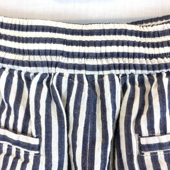 Anthropologie Saturday Sunday cotton stripe shorts - Picture 6 of 8